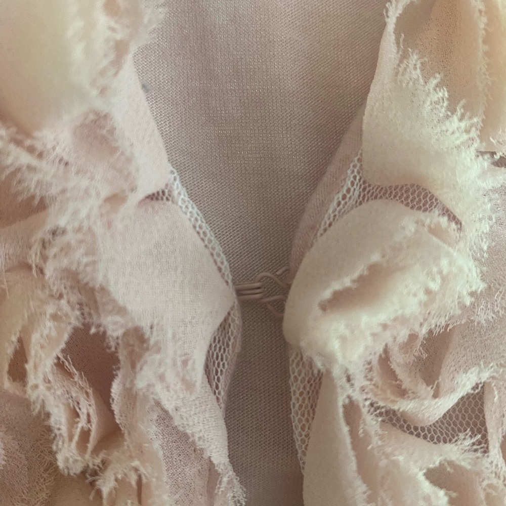 Pink Ruffled Vest - Picture 3 of 8